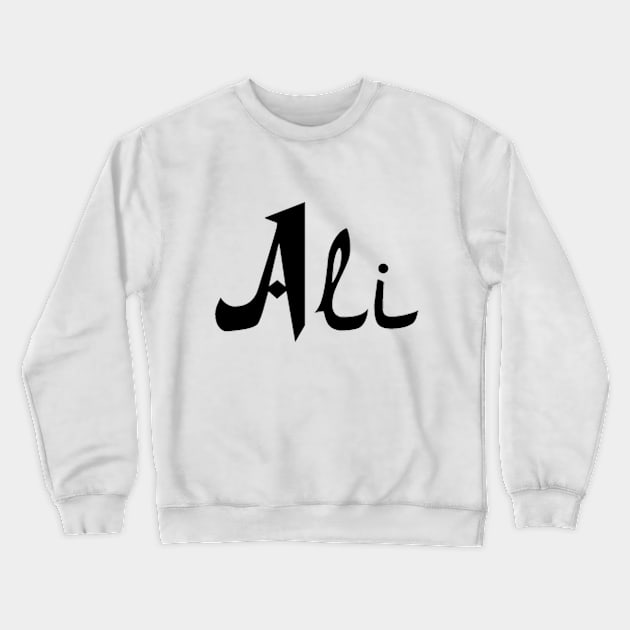 Ali Crewneck Sweatshirt by mubde3